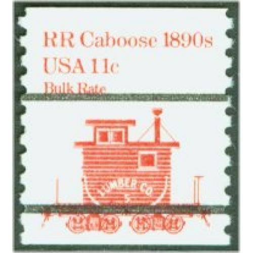 #1905a Railroad Caboose, Precanceled Coil