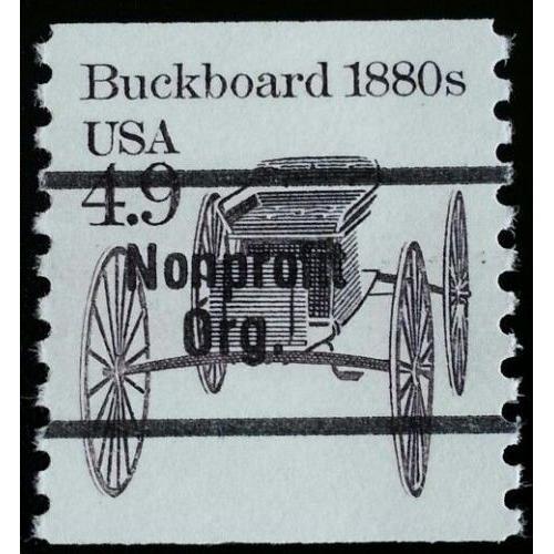 #2124a Buckboard, Precanceled Coil