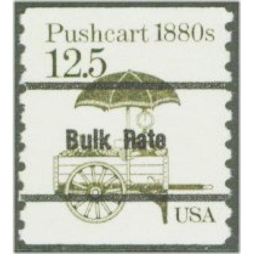 #2133a Pushcart, Precanceled Coil