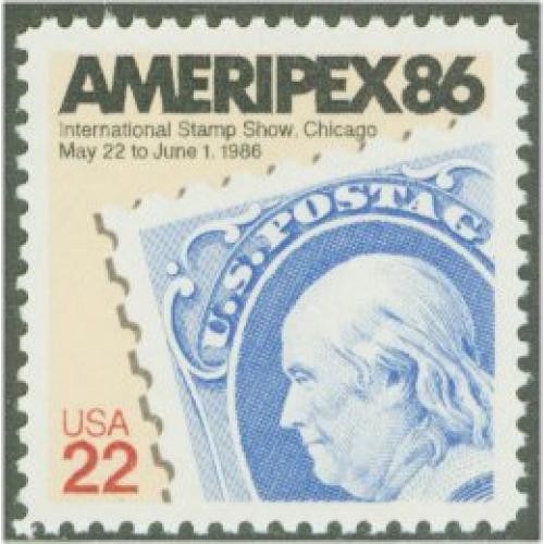 #2145 AMERIPEX '86 Chicago