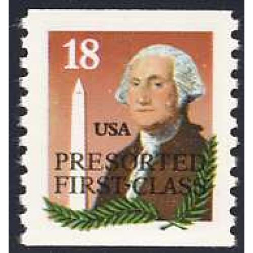 #2149d Washington, Precancell Coil, Low Gloss Gum
