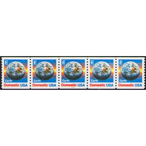 #2279 "E" & Earth, Blue "2003" PNC 5, #1111
