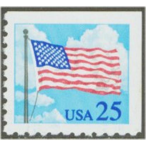 #2285A Flag & Clouds, Booklet Single