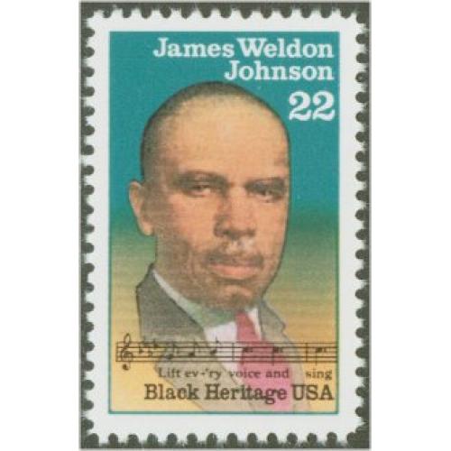 #2371 James Weldon Johnson, Black Heritage Series