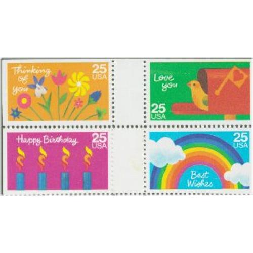 #2395-98 Special Occasions, Set of Four Booklet Singles