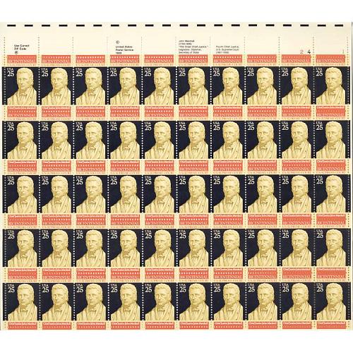 #2415 US Supreme Court, Sheet of 50 Stamps