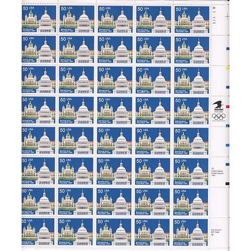#2532 Switzerland, Sheet of 40