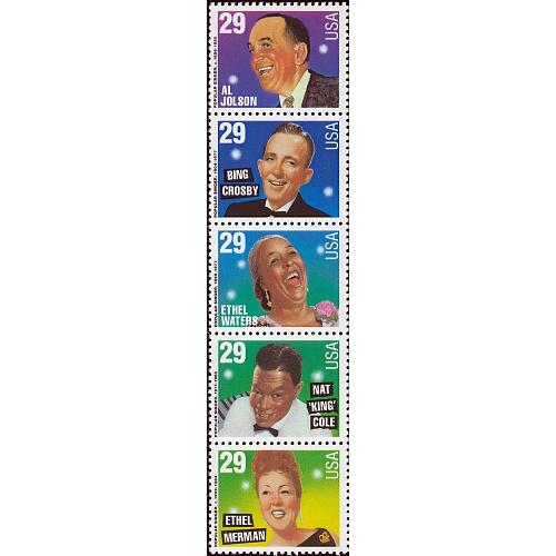#2849-53 Popular Singers, Five Singles