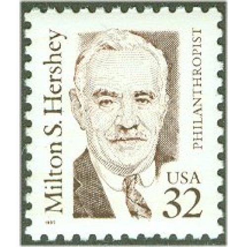 #2933 Milton Hershey, Confectioner & Philanthropist