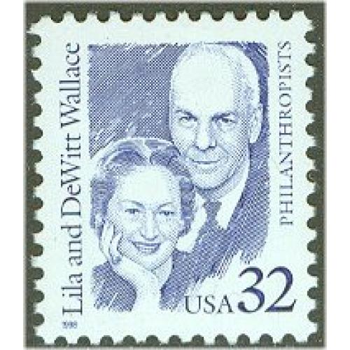 #2936 Lila & DeWitt Wallace, Magazine Publishers