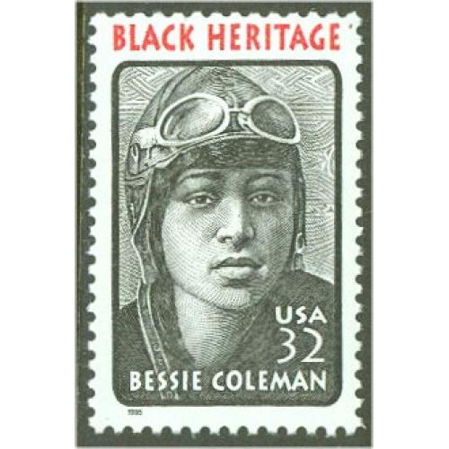#2956 Bessie Coleman, Aviator, Black Heritage Series