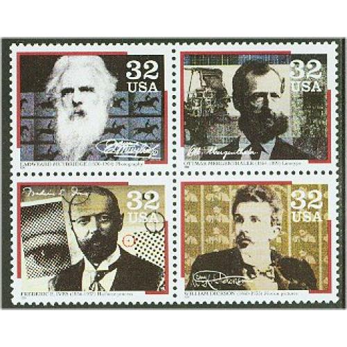 #3061-64 Pioneers of Communications, Four Singles