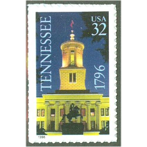 #3071 Tennessee Statehood Bicentennial, Self-adhesive
