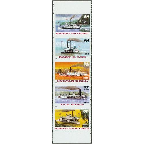 #3091-95 Riverboats, Set of Five Singles