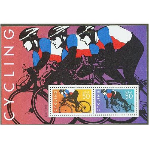 #3119 Cycling Souvenir Sheet