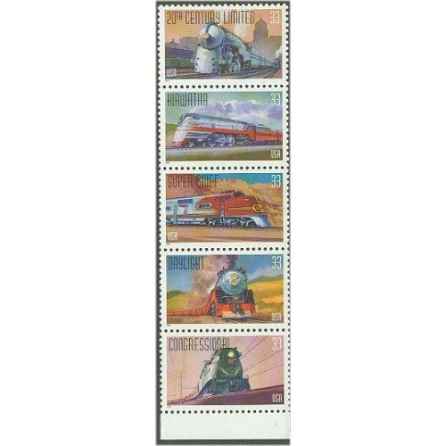 #3333-37 Trains  "All Aboard",  Five Singles