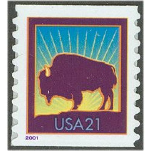 #3475 Bison, Self-adhesive Die-cut Coil