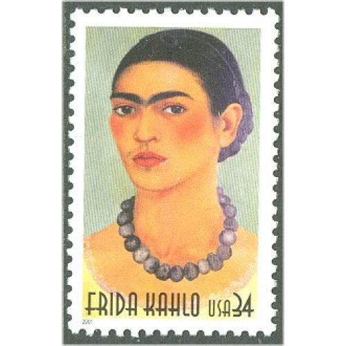 #3509 Frida Kahlo, Mexican Painter