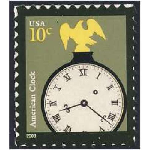 #3757 American Clock, "2003" Year Date