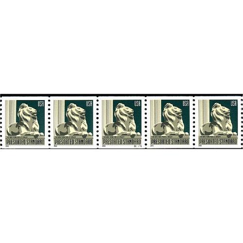 #3769 New York Public Library Lion, PNC 5, #S11111