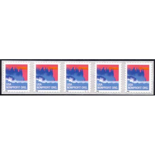 #3785 Sea Coast, Dark Bold "2003" Self-adhesive PNC 5, #P1111