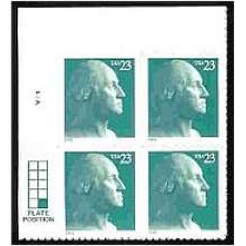 #3819 Washington with 2003 Date, Plate Block