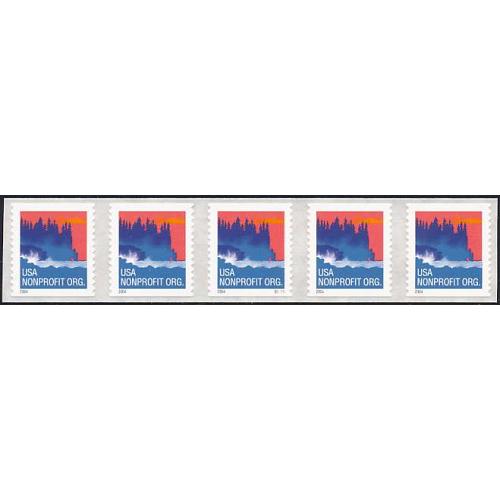 #3875 Sea Coast Coil, "2004" Self-adhesivePNC 5, #S11111