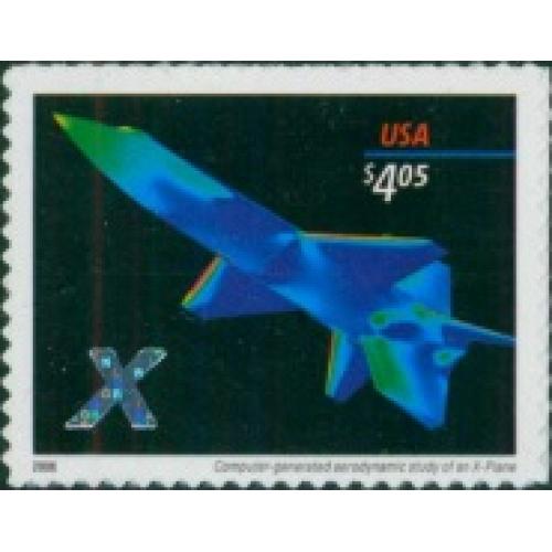 #4018 X-Plane, Priority Mail
