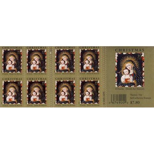 #4100 I. Chacon, Christmas - Madonna