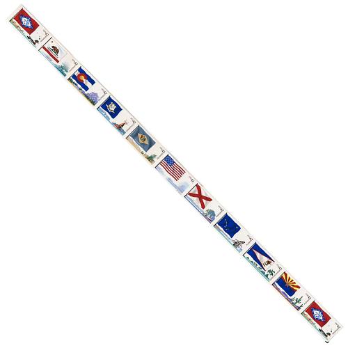 #4282c Flags of our Nation 2008, PNC Strip of 11