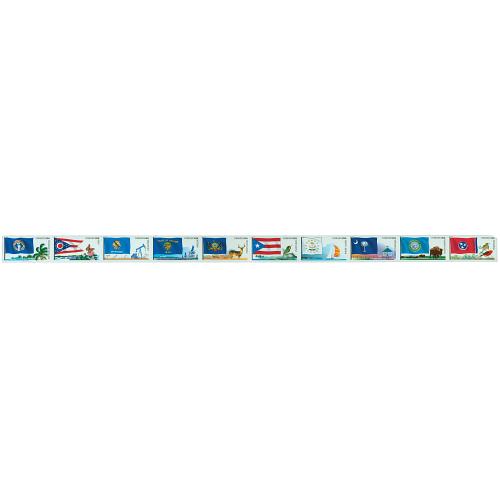 #4322b Flags of Our Nation, Strip of 10 (5th of 6)