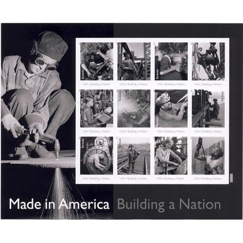 #4801a-l Building a Nation, Set of 12 Single Stamps
