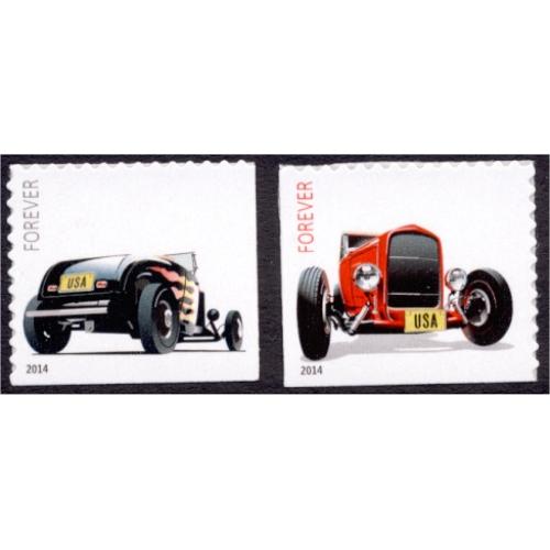 #4908-09 Hot Rods, Two Singles