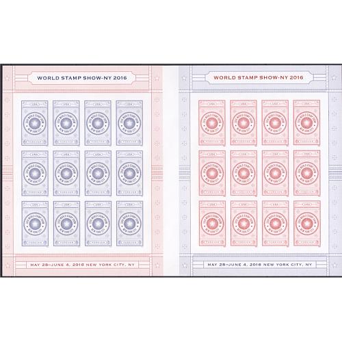 #5062 & 5063 World Stamp Show NY-2016, Folio