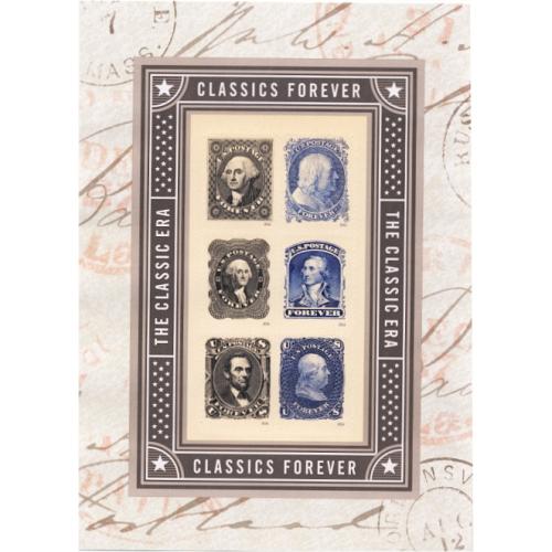 #5079 Classics Forever, Sheet of 6 Stamps