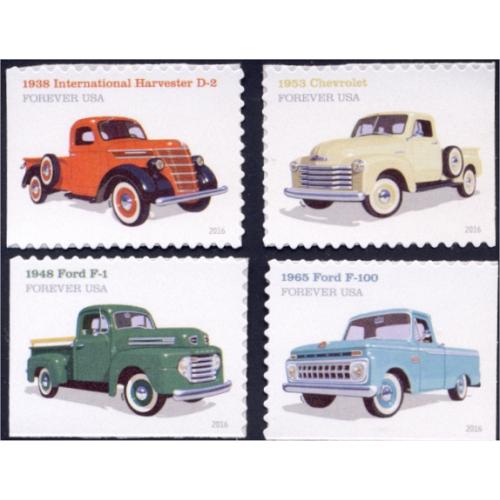 #5101-04 Pickup Trucks, Set of Four Singles