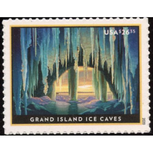 #5430 Grand Island Ice Caves, Priority Express Mail