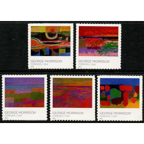 #5688-92 George Morrison, Set of Five Singles
