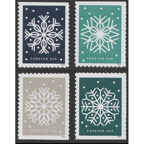 #5948-51 Winter Whimsy, Booklet Set of Four Singles