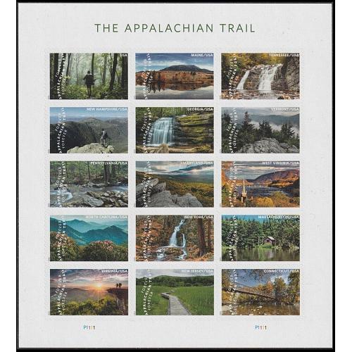 #5960 Appalachian Trail, Sheet of 15