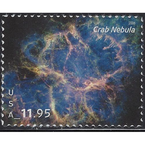 #6056  Crab Nebula Priority Mail Stamps
