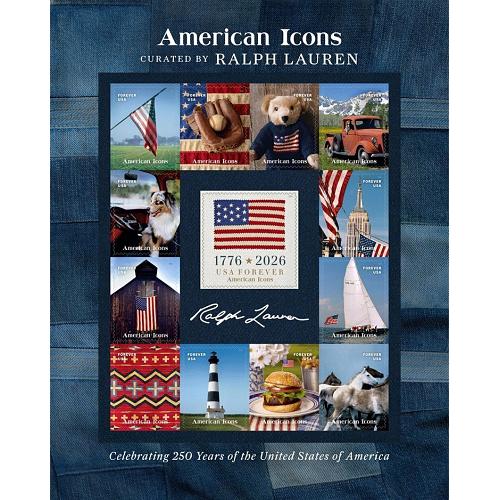 #6105 America Icons, Sheet of 13