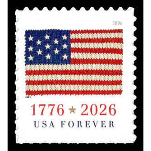 #6107 Flag 1776-2026, Sheet Stamp