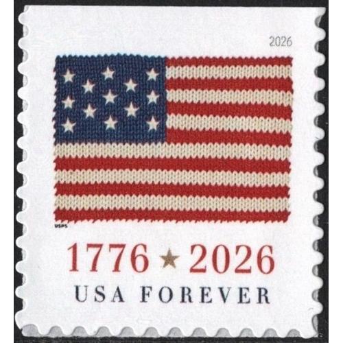 #6112 Flag 1776-2026, BCA Booklet Single