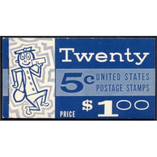 #BK114 Washington, Vending Booklet Slogan 2 Tagged