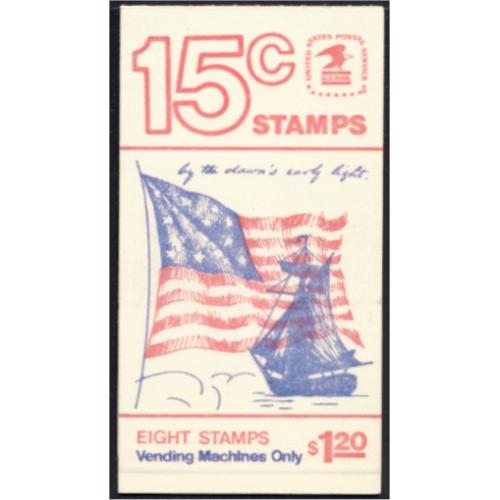 #BK130 McHenry Flag, Vending Booklet