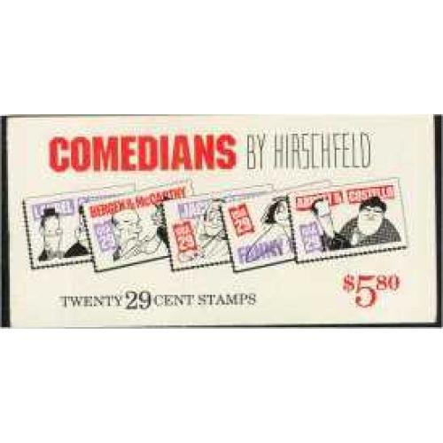 #BK191 Comedians by Hirschfeld Booklet