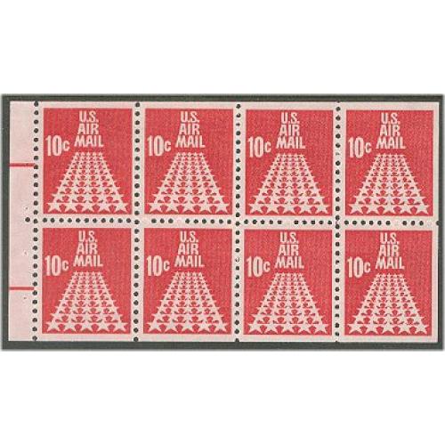 SOLD OUT #C72b 50-Star Runway, Booklet Pane of Eight