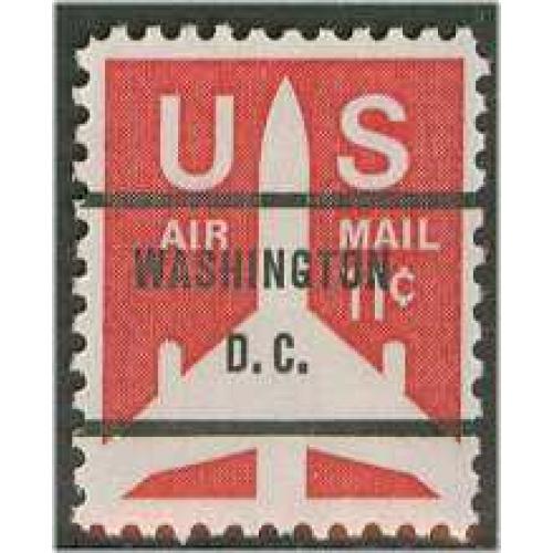 #C78b Jet Silhouette, Congressional Precancel