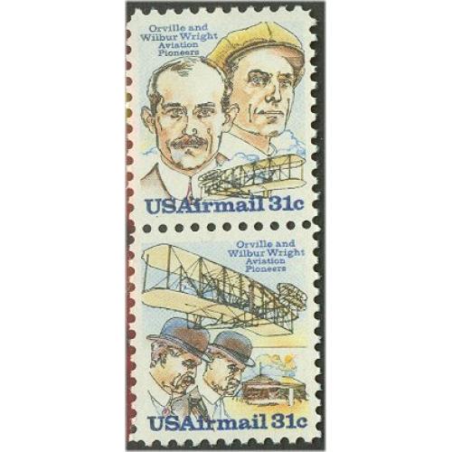 #C92a Wright Brothers, Attached Pair